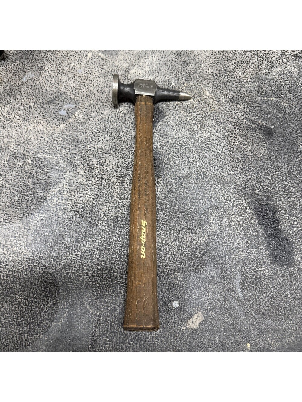 Vintage Snap-on BF611B Auto Body Bumping Hammer Hickory Handle USA Made